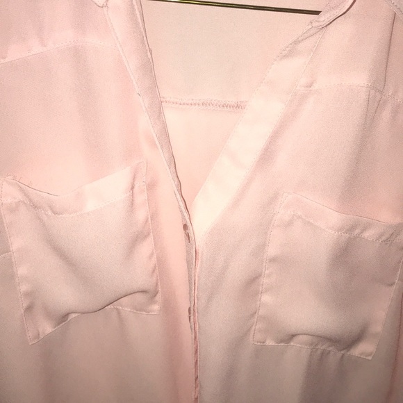 Pink Button Down ! - Picture 2 of 3